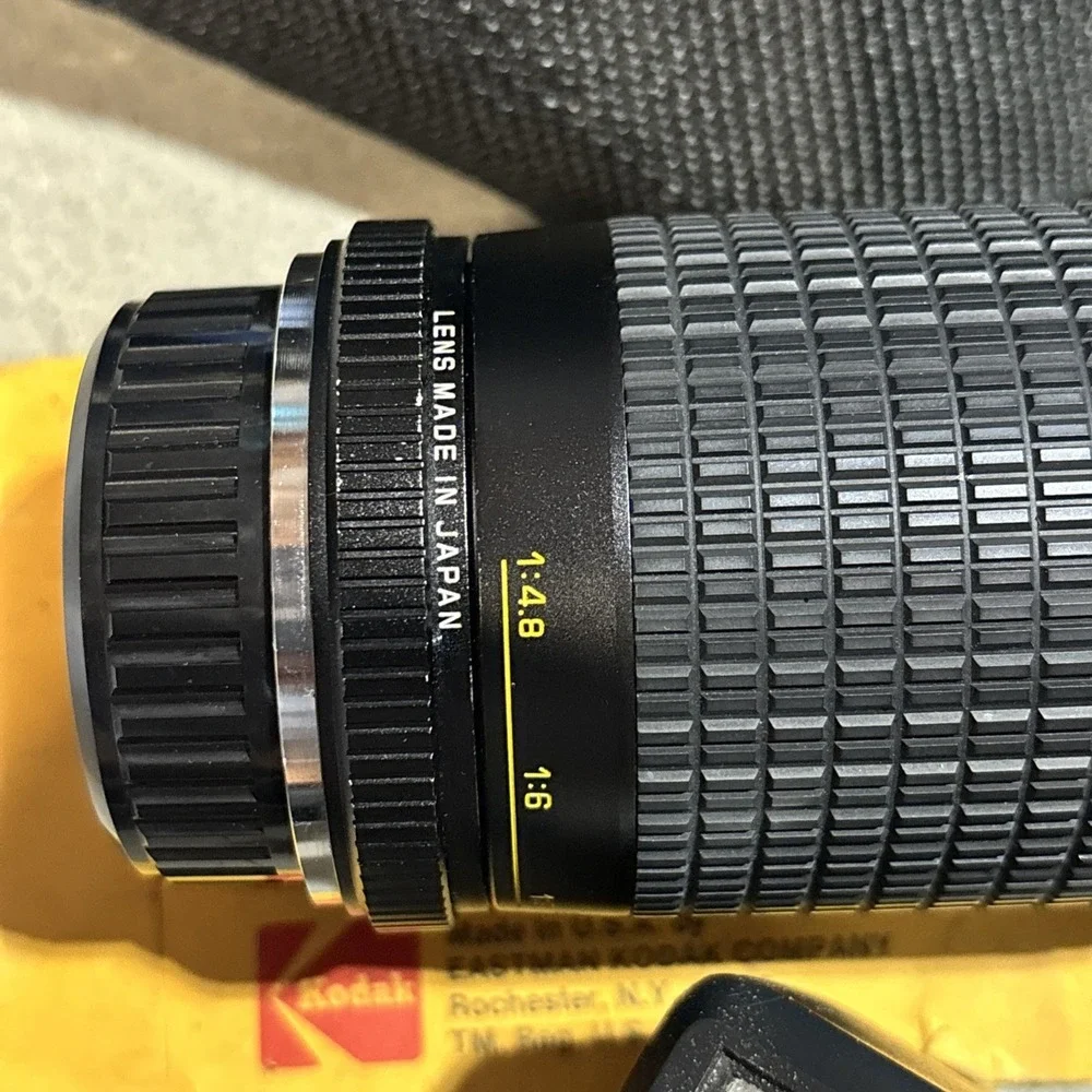 VTG Quanteray RZ 800 Computerized SLR 35mm‎ Auto Lens 80-200 Flash Case Japan